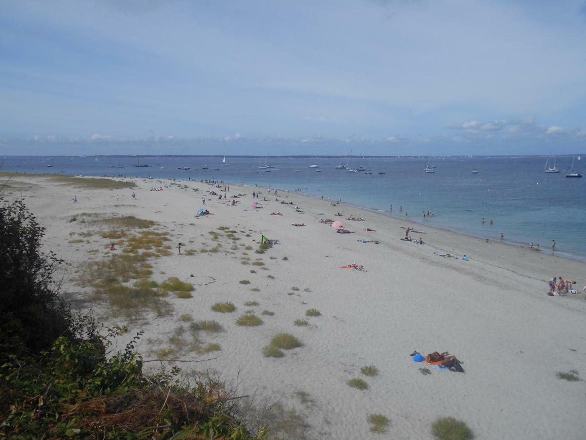 Appartement Les pieds dans l eau à Larmor-Plage Extérieur photo